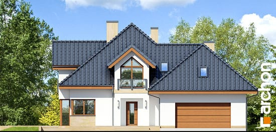 Проект дома Дом в рукколе 5 (Г2Н) - 3 С мансардным этажом дома в Киеве