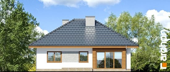 Проект дома Дом в сирени 2 - 5 Одноэтажные дома в Киеве