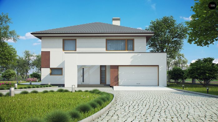 Проект дома U156 - 3 Двухэтажные дома в Киеве