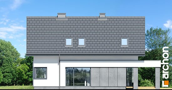 Проект дома Дом в рабатках - 4 С мансардным этажом дома в Киеве