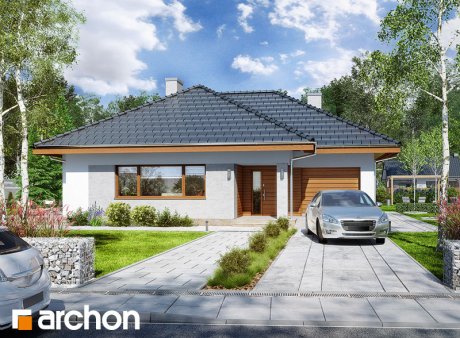 Проект дома Дом в сирени 2