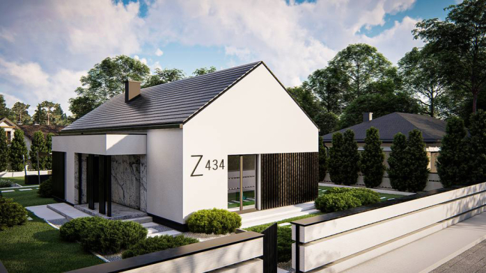 Проект дома U434 - 1 Одноэтажные дома в Киеве