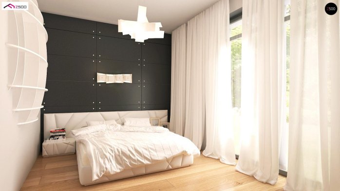 Проект дома U208 A - 6 Одноэтажные дома в Киеве