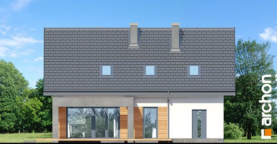 Проект дома Дом в малиновках 8 (Г) - 6 С мансардным этажом дома в Киеве