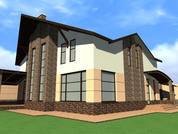 Проект дома Db 5 - 2 Двухэтажные дома в Киеве