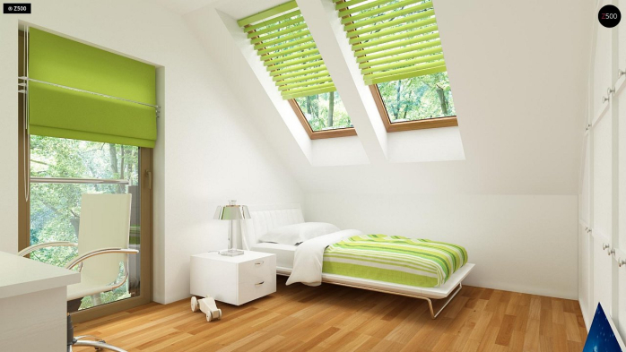 Проект дома U269 - 12 С мансардным этажом дома в Киеве