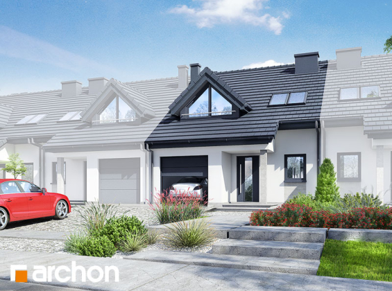 Проект дома Дом в клематисах вер.3