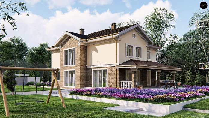 Проект дома Uu12 - 2 Двухэтажные дома в Киеве