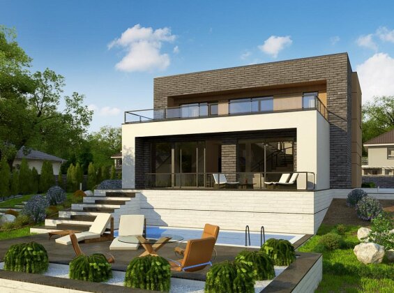 Проект дома Ux155