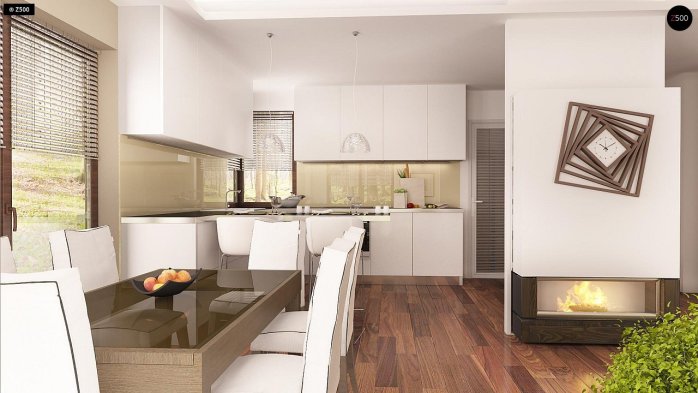 Проект дома U150 - 13 С мансардным этажом дома в Киеве