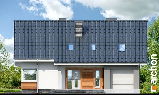 Проєкт будинку Будинок в гейджею вер.2 - З мансардним поверхом дома у Києві