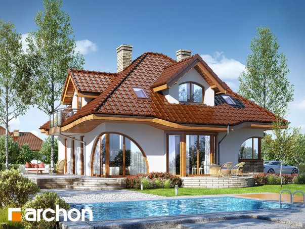 Проект дома Дом в зефирантесе 2 (Г2)  - 2 С мансардным этажом дома в Киеве