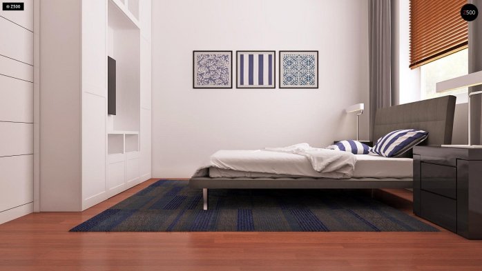 Проект дома U32 - 10 С мансардным этажом дома в Киеве