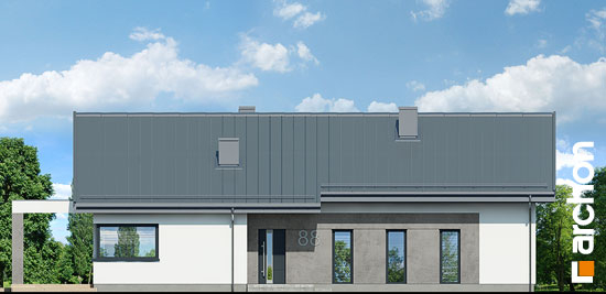 Проект дома Дом в пеперомиях 2 - 3 Одноэтажные дома в Киеве