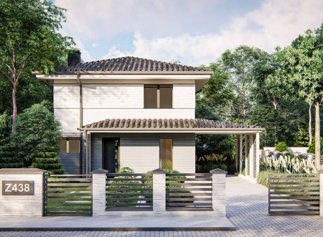 Проект дома U438 el pk
