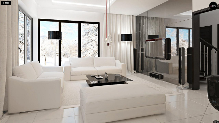 Проект дома Ub2 - 3 Двухэтажные дома в Киеве