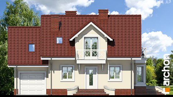 Проект дома Дом в перловнике вер.3 - 3 С мансардным этажом дома в Киеве