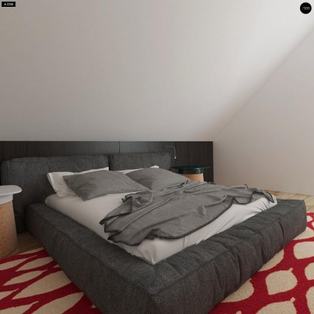 Проект дома U89 - 11 С мансардным этажом дома в Киеве