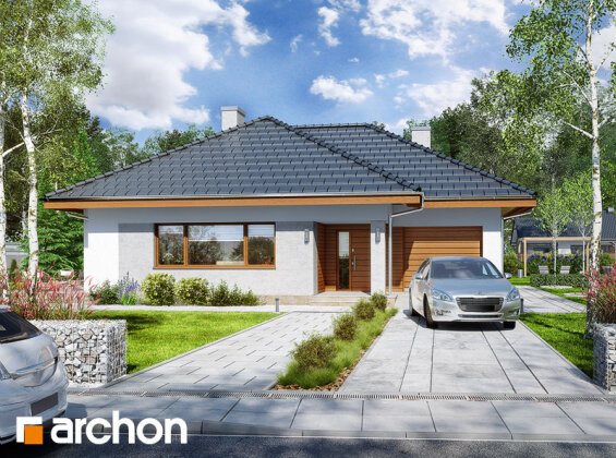 Проект дома Дом в сирени 2