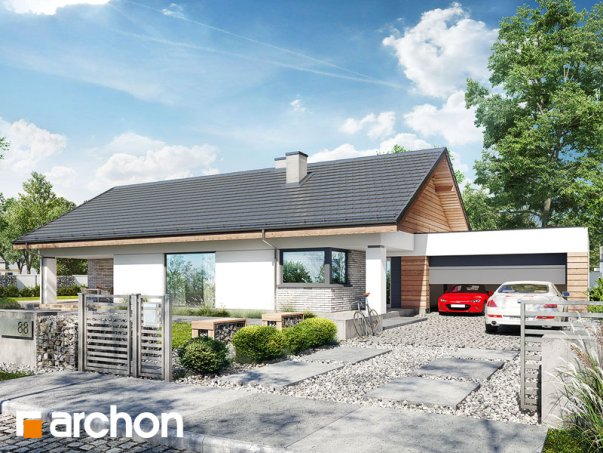 Проект дома Дом в андромедах 3 (Г2) - 1 Одноэтажные дома в Киеве