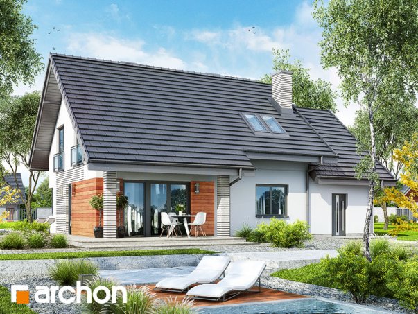 Проект дома Дом в малиновках 3 - 2 С мансардным этажом дома в Киеве