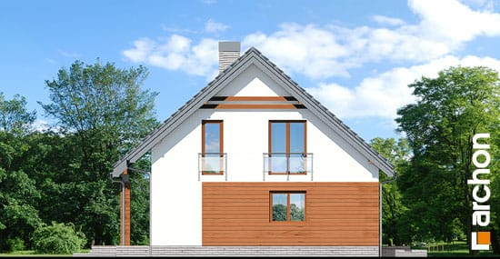 Проект дома Дом в яблонках 7 - 5 С мансардным этажом дома в Киеве