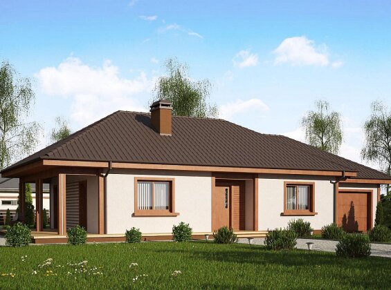 Проект дома U55 GP