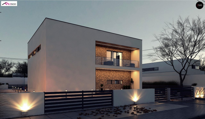 Проект дома Ux82 - 5 Двухэтажные дома в Киеве