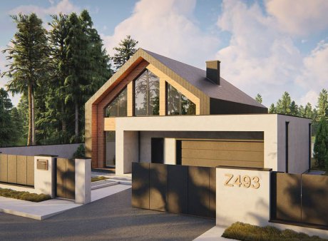 Проект дома U493