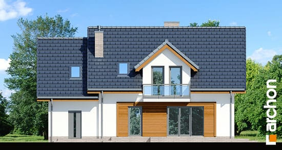 Проект дома Дом в ясенниках - 6 С мансардным этажом дома в Киеве