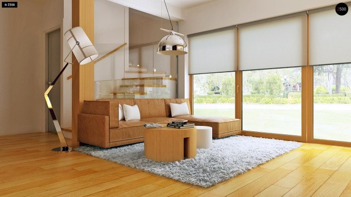 Проект дома U34 - 4 С мансардным этажом дома в Киеве