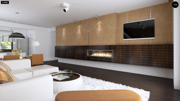 Проект дома U203 - 3 Одноэтажные дома в Киеве