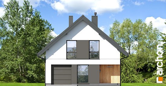 Проект дома Дом в арлетах - 3 С мансардным этажом дома в Киеве