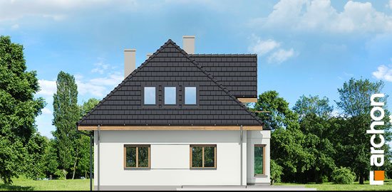 Проект дома Дом в авокадо (Г) вер.2 - 5 С мансардным этажом дома в Киеве