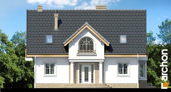 Проект дома Дом в мирабелле вер.2 - 3 С мансардным этажом дома в Киеве