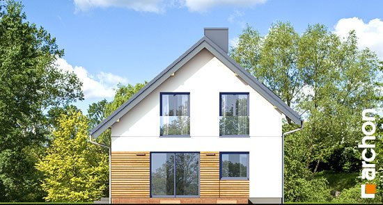 Проект дома Дом в лиголях - 6 С мансардным этажом дома в Киеве