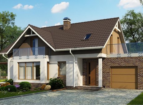 Проект дома U128 GP