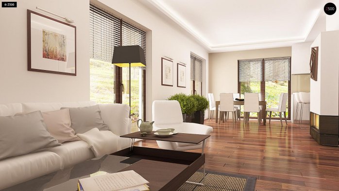 Проект дома U150 - 10 С мансардным этажом дома в Киеве