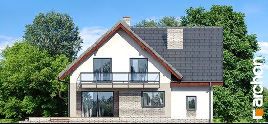 Проект дома Дом в амброзиях - 6 С мансардным этажом дома в Киеве