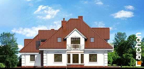 Проект дома Дом в орхидеях вер.2 - 5 С мансардным этажом дома в Киеве