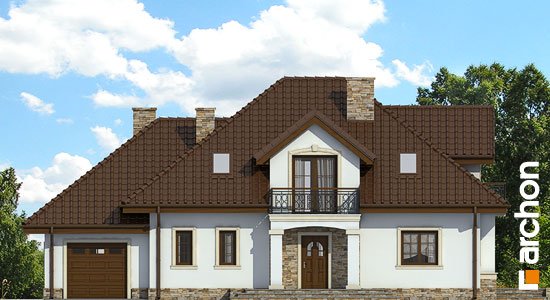 Проект дома Дом в каллах 3 вер.2 - 3 С мансардным этажом дома в Киеве