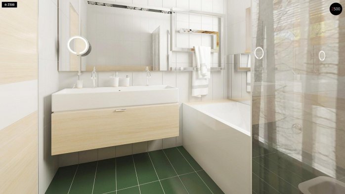 Проект дома Ux49 minus - 20 Одноэтажные дома в Киеве