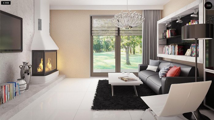 Проект дома U42 - 4 Одноэтажные дома в Киеве