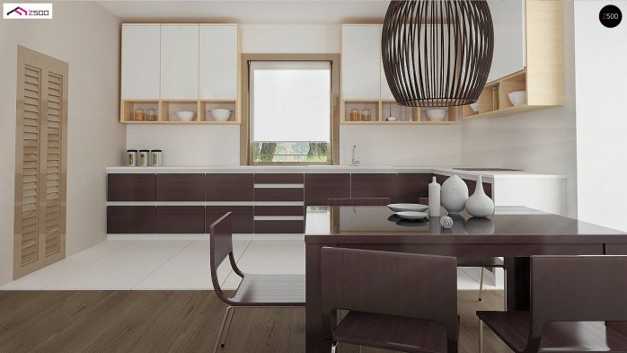 Проект дома U113 - 6 С мансардным этажом дома в Киеве