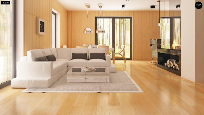 Проект дома Ux40 - 3 С мансардным этажом дома в Киеве