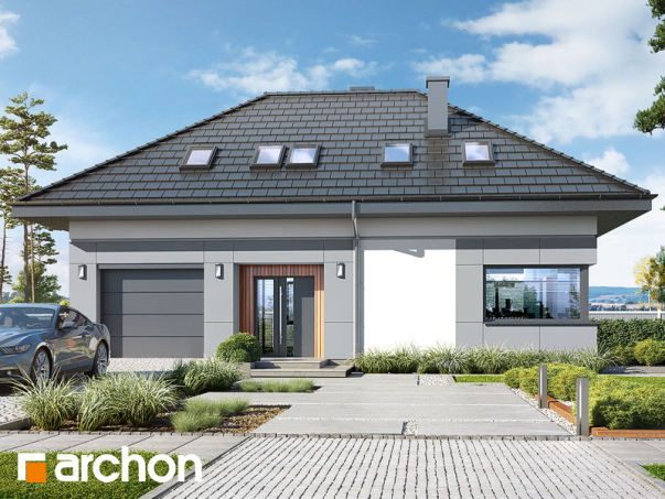 Проект дома Дом в арахисах - 1 С мансардным этажом дома в Киеве