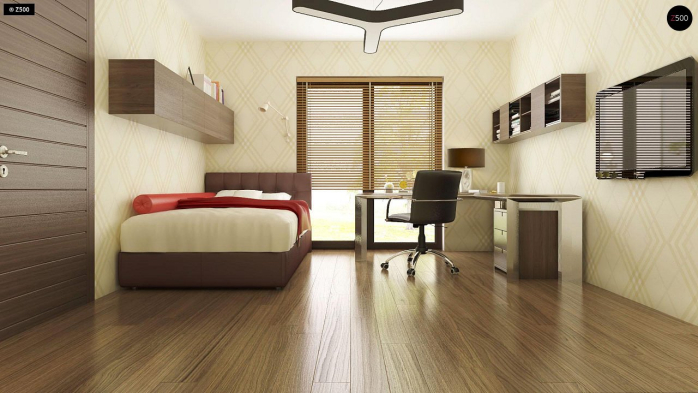 Проект дома Ux101 GP2 - 18 Одноэтажные дома в Киеве