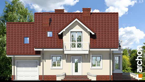 Проект дома Дом в перловнике вер.3 - 3 С мансардным этажом дома в Киеве