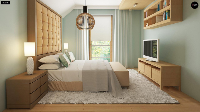 Проект дома U38 - 9 С мансардным этажом дома в Киеве