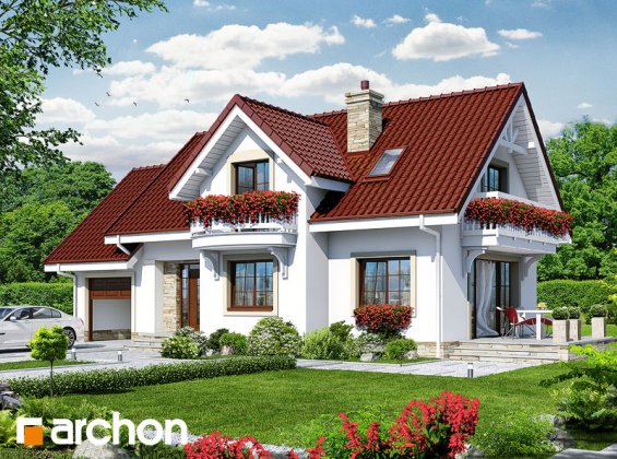 Проект дома Дом в лобелиях 2 вер.2